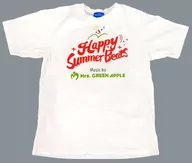 Mrs. GREEN APPLE Tシャツ ホワイト LLサイズ 「サマー・クールオフat Tokyo Disney Resort」 コラボグッズ