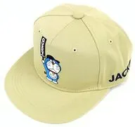 ドラえもん(サイドロゴ) 平つばキャップ ベージュ フリーサイズ 「ドラえもん DORAEMON Jack Bunny!! FESTIVAL’25」