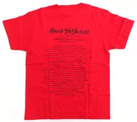 JUJU ツアーTシャツ ガーネットレッド Sサイズ 「ジュジュ苑スペシャル『スナックJUJU 2023』～47都道府県出店!!“あのママ”がJUJU20周年を勝手に前祝い全国ツアー～」