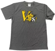 福岡ソフトバンクホークス V奪Sh!Tシャツ グレー Lサイズ 2019年終盤戦 V奪Sh!Tシャツ付チケット特典