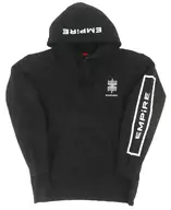 EMPiRE FOOD LOGO パーカー ブラック Lサイズ 受注通販限定