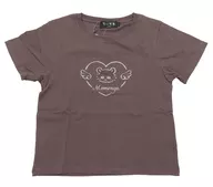 モモンガ(リボンリボン) Go!HARAJUKU Tシャツ ブラウン Lサイズ 「ちいかわ なんか小さくてかわいいやつ」