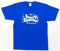 ロゴ Tシャツ ブルー Lサイズ 「バーチャルYouTuber ホロライブ ときのそら 8th Anniversary Party「Starry Bl∞min’」at CLUB」 チケット購入特典
