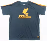 烏野高校 Tシャツ ブラック×オレンジ 2Lサイズ 「ハイキュー!!×Avail」