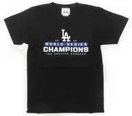 ロサンゼルス・ドジャース Fanatics 2025 MLB ドジャース ワールドシリーズ優勝シグネチャーロースターTシャツ ブラック 150サイズ