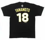 山本由伸#18(ロサンゼルス・ドジャース) Fanatics 2025 MLB ドジャース ワールドシリーズ優勝記念ネーム＆ナンバーTシャツ ブラック XLサイズ