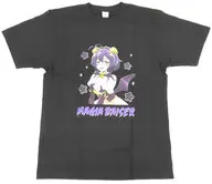 マジアベーゼ Tシャツ ブラック XLサイズ 「くじ引き堂 魔法少女にあこがれて マジアベーゼ＆柊うてな HappyBirthdayオンラインくじ」 A-1賞