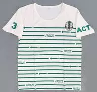 エコーズACT3 ワッペンＴシャツ ホワイト Lサイズ 「ジョジョの奇妙な冒険 第四部 ダイヤモンドは砕けない」 プレミアムバンダイ限定