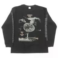 ANGEL’S EGG(バックプリントあり) ロングスリーブTシャツ ブラック XLサイズ 「天使のたまご 40th anniversary exhibition」