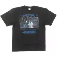 少年＆少女 Tシャツ ブラック XLサイズ 「天使のたまご 4Kリマスター」 シネクイント限定