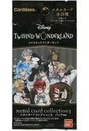 Disney: Twisted-Wonderland Metal Card Collection 3 Pack Ver.