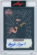 Brady Smigiel  -ブレイディ・スミギエル-(ニューベリー・パーク) Spider Web Prismatic/3 縦型 直筆サイン入りカード 「2025 LEAF METAL HALLOWEEN HOBBY リーフ社 メタル・ハロウィーン ホビー版」