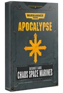 アポカリプス データシート ケイオススペースマリーン 英語版 「ウォーハンマー40000」 (Apocalypse Datasheet Cards： Chaos Space Marines) [43-71-60]