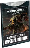 Datasheet Cards : Imperial Knights [54-03-60] English version of Warhammer 40000