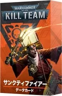 キルチーム・データカード： サンクティファイヤー 日本語版 「ウォーハンマー40000」 (Kill Team： Sanctifiers Datacards Japanese) ［102-59］