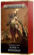 ウォースクロール・カード： サン・オヴ・ベヘマット 英語版 「ウォーハンマー エイジ・オヴ・シグマー」 (Warscroll Cards： Sons of Behemat English) [93-04]