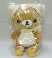 轻松熊白色冬季毛绒玩偶仅限711便利店