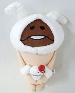 白兔朴蕈雪花BIG毛绒玩偶