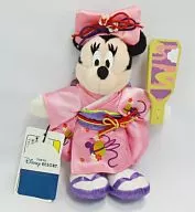 Minnie New Year Series 2003 Plush toy Badge "Disney" Tokyo Disney Resort only