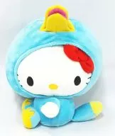 Hello Kitty (Ikochan costume) Hello Kitty × Ischaemum aristatum var. glaucum's Ikochan Plush toy' Hello Kitty × ICOCA'