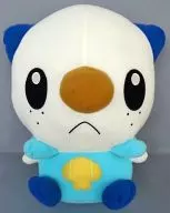 "Pocket Monsters Best Wish" - Oshawott Doon to Huge Korotto Manmaru Plush toy ~ Oshawott ~