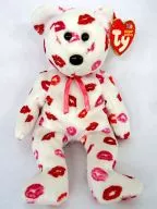 クマ (Kissy) ぬいぐるみ ビーニー ベイビーズ 