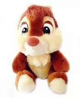 "Chip seated) Plush toy" Chip to Dale "limited to Tokyo Disneyland