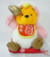 毛絨玩偶小熊維尼(夜貓子·粉色)【小熊維尼】迪士尼商店限定