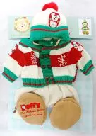 Duffy (holiday of Santa and Duffy) costume set (costume for Plush toy) "Harborside Christmas 2009" Tokyo DisneySea limited