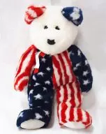 クマ(Spangle) ぬいぐるみ ビーニーバディーズ