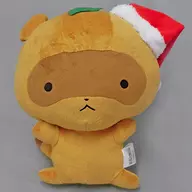 渡狸(普通)XL渡狸聖誕節毛絨玩偶