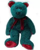 Bear (2001 Holiday Teddy) Plush toy ビーニーバディーズ