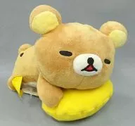 Rilakkuma (on his stomach) : Oekaki Plush toy' Rilakkuma'