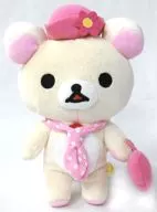 Rilakkuma Peluche "Rilakkuma" vestido con un sombrero.