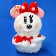 Minnie (Snowman) Plush toy (S) "Christmas Fantasy 2008" Tokyo Disney Resort limited