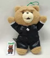 "ted" (tuxedo) Costume Plush toy with rubber cord "ted"