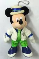 Mickey Mouse Plush toy badge "Mickey and Duffy Spring ヴォヤッジ 2012" Tokyo DisneySea limited