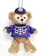 Duffy (skeleton) Plush toy badge "Disney Halloween 2013" Tokyo DisneySea limited.