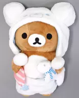 リラックマ(シロクマ) あつめてぬいぐるみ しましまエブリディテーマ 「リラックマ」 リラックマストア限定