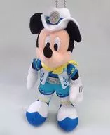 ミッキーマウス(クール・ザ・ヒート) ぬいぐるみバッジ 「ウォータープログラム 2010」 東京ディズニーランド限定 