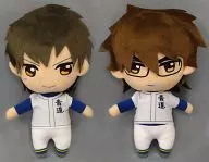 Conjunto de 2 tipos : BIG Peluche - Sawamura, Miyuki - "Daiya no Ace"