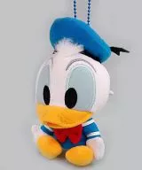 Donald Duck (2 heads) Plush toy badge "Disney" Tokyo Disney Resort limited