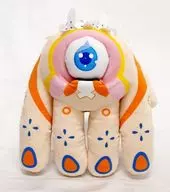 "ブブキ Branca", um brinquedo de pelúcia da mão direita.