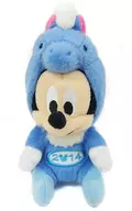 Baby Mickey (Uma) Eto Plush toy Badge 2014 "Disney" Tokyo Disney Resort only