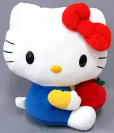 キティ メガジャンボりんごぬいぐるみ 「ハローキティ」