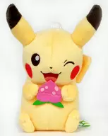 Pikachu (seated / Momon only) Plush toy Pokemonlife @ picnic "Pocket Monsters XY & Z"