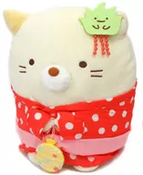 [美品] ねこ ぬいぐるみ 「すみっコぐらし すみっコくじ Part8」 ぬいぐるみ賞