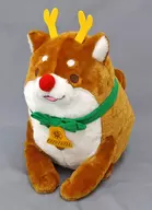 おかか(トナカイ) クリスマスBIGぬいぐるみ 「忠犬もちしば」 店舗限定