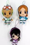 3-Type Set Nuikko Plush toy "KING OF PRISM by PrettyRhythm"
