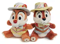 Chip & Dale (Happiness is Here) Plush toy Badge Set "30th Anniversary of Tokyo Disney Resort" The Happiness Year "Tokyo Disney Resort limited